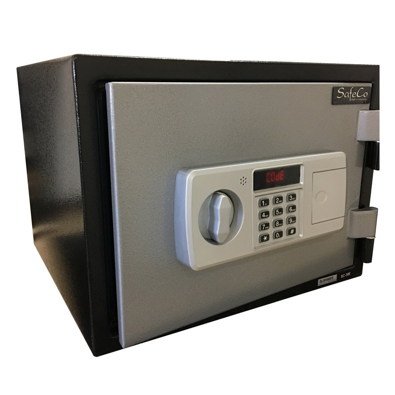 SafeCo Fireproof Home Security Safe with Electronic Lock Wayfair
